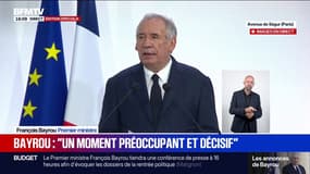 Discours de rentrée: "Les grands empires ont décidé d'imposer leur loi par la force", estime François Bayrou, Premier ministre