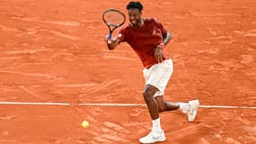 Gaël Monfils au premier tour de Roland-Garros, le 27 mai 2025