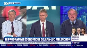 Le débat: Le programme économique de Jean-Luc Mélenchon, par Jean-Marc Daniel et Nicolas Doze - 24/03