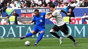 Kylian Mbappé lors d'Allemagne-France le 8 juin 2025