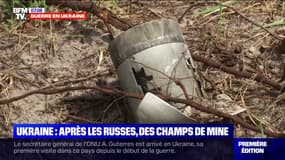 Guerre en Ukraine: après le départ des soldats russes, le danger des mines et des obus