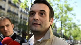 Florian Philippot le 9 mai 2017 à Paris