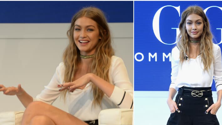 Gigi Hadid à New York le 9 septembre 2016