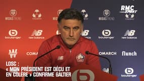 Losc : « Mon président est déçu et en colère » confirme Galtier 