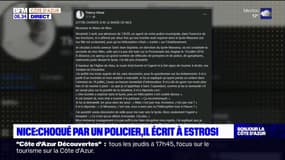 Nice: choqué par l'attitude d'un policier municipal, il écrit à Christian Estrosi