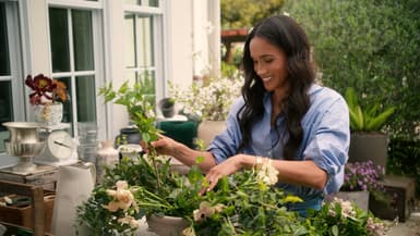 Meghan Markle dans sa série documentaire "With love, Meghan" sur Netflix, le 4 mars 2025.