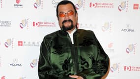 Steven Seagal à Pasadena en 2014