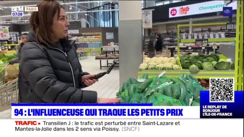 Val-de-Marne: l'influenceuse qui traque les petits prix