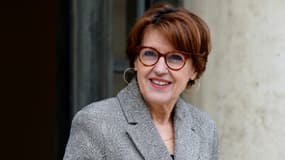 La ministre de l'Agriculture Annie Genevard quitte le Palais de l'Élysée après le conseil des ministres hebdomadaire, le 29 janvier 2025 (photo d'illustration).