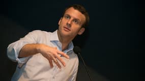 Emmanuel Macron lors de son déplacement en Guadeloupe