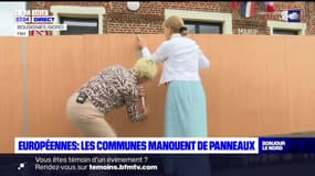 Élections européennes: des communes manquent de panneaux pour les affiches des candidats