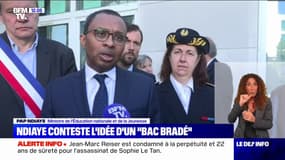 Bac 2022: "les premières tendances indiquent une baisse des résultats", selon Pap Ndiaye