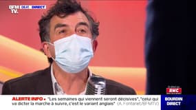 "Le variant anglais nous oblige à une extrême prudence. Nous sommes sur une ligne de crète" estime Arnaud Fontanet