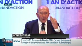 80 km/h: "Joker! "botte en touche Gérard Collomb lors d'une réunion publique