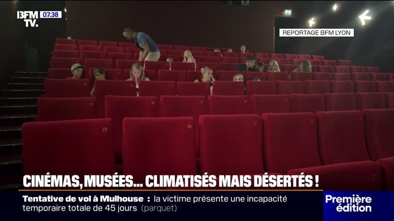 Cinémas, musées...Climatisés, mais désertés en période de canicule