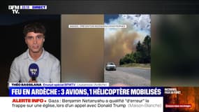Incendie en Ardèche : désormais fixé, le feu a ravagé 31 hectares de terrain