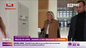 Procès en appel: Marine Le Pen organise sa défense