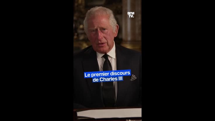 Le roi Charles III a prononcé son premier discours