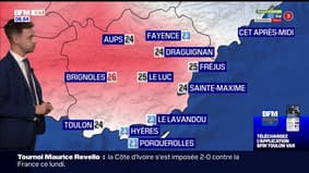  Météo Var: un risque d'orages ce mardi avec quelques éclaircies, jusqu'à 24°C à Toulon