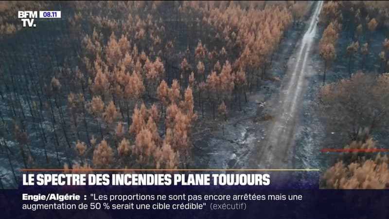 Gironde: le spectre des incendies plane toujours