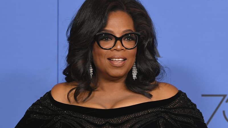 Oprah Winfrey, le 7 janvier 2018, à la cérémonie des Golden Globes. 