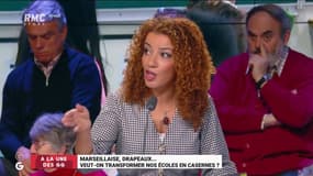 Loi "École de confiance" - "Ce n'est pas la photocopie d'un drapeau au fond d'une classe qui va transformer notre école en caserne !" @fatimaxx #GGRMC 