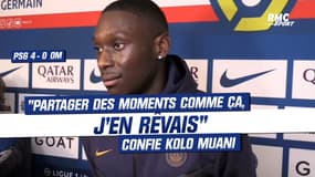 PSG 4-0 OM : "Partager des moments comme ça, j'en rêvais" confie Kolo Muani