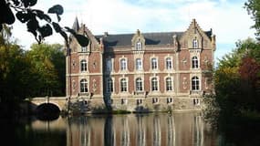 Le château d'Estaimbourg en Belgique, où la jeune fille a été séquestrée.