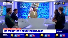 Kop Nord: les tops et les flops du match entre Lorient et le LOSC