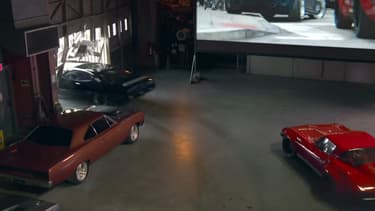 Quand une muscle car quitte la projection privée pour vivre l'action la vraie !