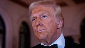Donald Trump le 31 décembre 2024 à Palm Beach en Floride le 31 décembre 2024