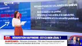 Carburant: les conditions pour que la réquisition de salariés grévistes soit possible