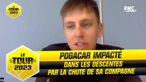 Tour de France : Pogacar impacté dans les descentes par la chute de sa compagne
