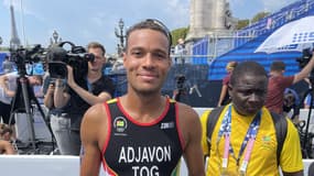 Eloi Adjavon premier Togolais de l'histoire à participer au triathlon aux JO, le 31 juillet 2024