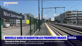 Nice: les premières images de la nouvelle gare Saint-Augustin