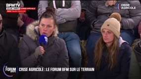 FORUM BFM - "Aujourd'hui on est dans la peur et dans l'urgence" déplore Manon, éleveuse bovine et ovine en Ariège