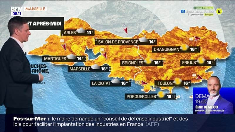 Météo Bouches-du-Rhône: du soleil dans la matinée, ciel plus chargé l'après-midi