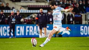 Maxime Machenaud avec le Racing contre l'UBB, le 20 février 2022