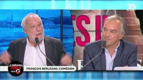 Le Grand Oral de François Berléand, acteur à l'affiche de la pièce de théâtre "Ramsès II" - 28/09