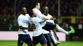 Sakho, Matuidi et Evra portent Valbuena en triomphe