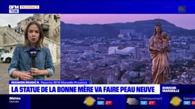 Marseille: la statue de la "Bonne-Mère" va être redorée