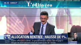 Allocation rentrée : Hausse de 1%