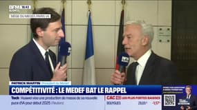 🔴 EN DIRECT Patrick Martin, président du Medef est l'invité de Good Evening Business