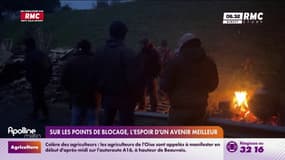 Sur les points de blocage, l'espoir d'un avenir meilleur