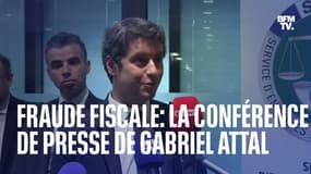 Lutte contre la fraude fiscale: la conférence de presse de Gabriel Attal en intégralité