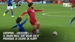 Liverpool – Leicester : Le vilain tacle sur Salah qui a provoqué la colère de Klopp