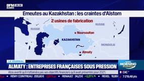 Au Kazakhstan, les entreprises françaises sont sous pression