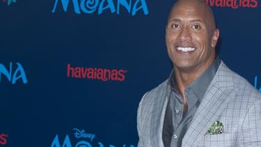 L'acteur Dwayne Johnson le 15 novembre à l'avant-première de "Vaiana, la légende du bout du monde".