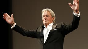 Alain Delon, le 25 mai 2013 au festival de Cannes.
