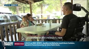"On se sent revivre", Jérôme, tétraplégique, profite de ses premières vacances depuis son accident de voiture intervenu il y a 12 ans